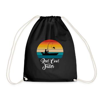 Cadeaux de pêche Reel Cool Fater - Sac de sport léger - noir - Devant