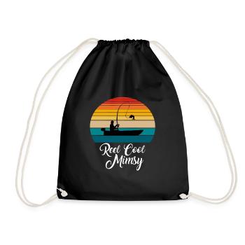 Reel Cool Mimsy Cadeaux de pêche - Sac de sport léger - noir - Devant