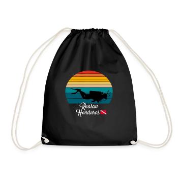 Roatan Honduras Plongée - Sac de sport léger - noir - Devant