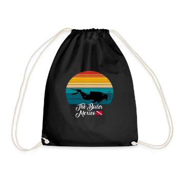 The Boiler Mexico Diving - Drawstring Bag - black - Front