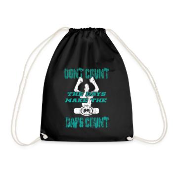 Boxe Boxer Gants de boxe Boxing Club de boxe Club de boxe - Sac de sport léger - noir - Devant