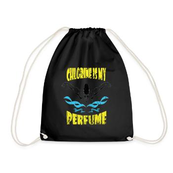 Nageurs Natation 50 mètres piste Brasse - Sac de sport léger - noir - Devant