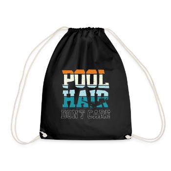 Nageurs Natation 50 mètres piste Brasse - Sac de sport léger - noir - Devant