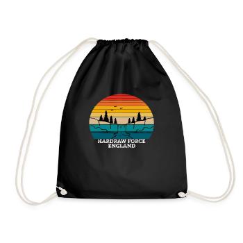 Hardraw Force England - Drawstring Bag - black - Front