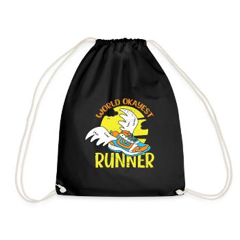 Jogging Jogger Race Race Marathon Running - Sac de sport léger - noir - Devant