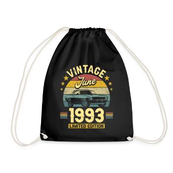 Fête Anniversaire Juin 1993 30 Ans Anniversaire - Sac de sport léger - noir - Devant