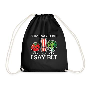 BLT Sandwich Foodie Love Toast Pain Cuisson Au Bacon - Sac de sport léger - noir - Devant