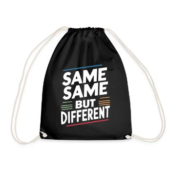 Same Same But different Thailand Traveller Rucksack - Turnbeutel - Schwarz - Vorne