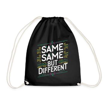 Same Same But different Thailand Traveller Rucksack - Turnbeutel - Schwarz - Vorne