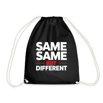 Same Same But different Thailand Traveller Rucksack - Turnbeutel - Schwarz - Vorne