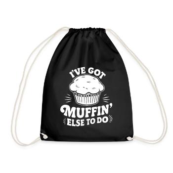 J’ai des muffins d’autre à faire Funny Cake Pastry - Sac de sport léger - noir - Devant