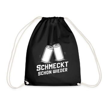 C’est à nouveau bon Bière en canette Tente du festival - Sac de sport léger - noir - Devant
