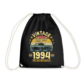 Aout 1994 Voiture 30ème Anniversaire - Sac de sport léger - noir - Devant