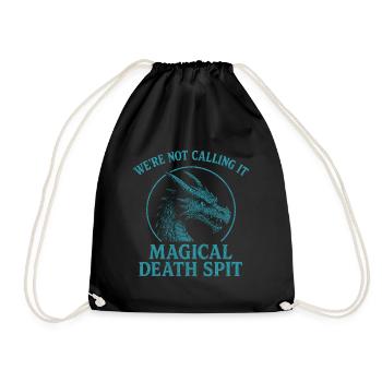 Wir nennen es nicht Magical Death Spit Dragon - Turnbeutel - Schwarz - Vorne