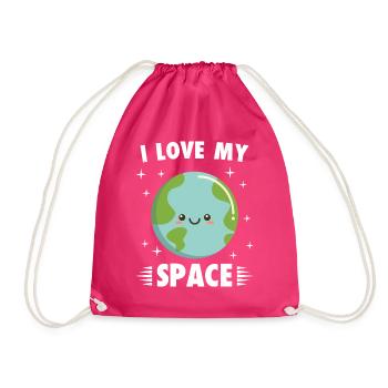 Astronomy Planet Earth Science Teacher - Turnbeutel - Fuchsia - Vorne