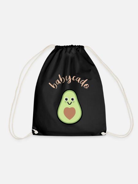 Pregnancy Baby Birth - Drawstring Bag - black