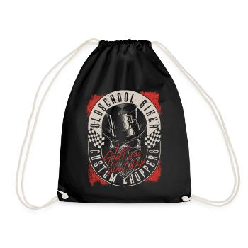 Custom Chopper Biker - Sac de sport léger - noir - Devant