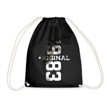 43E ANNIVERSAIRE ORIGINAL DE 1983 - Sac de sport léger - noir - Devant