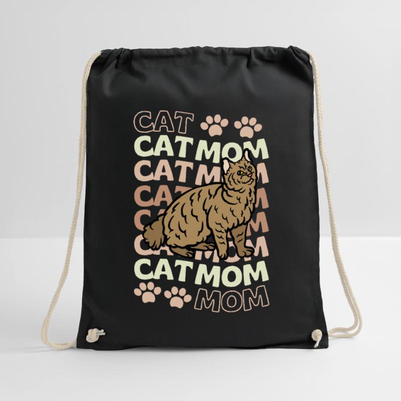 Mignon Pixie Bob Chat Maman Sac de sport léger