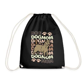 Süßer Cairn Terrier Welpe Liebhaber Kawaii - Turnbeutel - Schwarz - Vorne