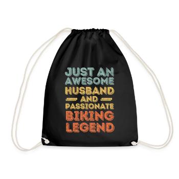 Mari Cyclisme rétro - Sac de sport léger - noir - Devant