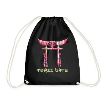 Torii Symbole bouddhiste traditionnel japonais 49 - Sac de sport léger - noir - Devant
