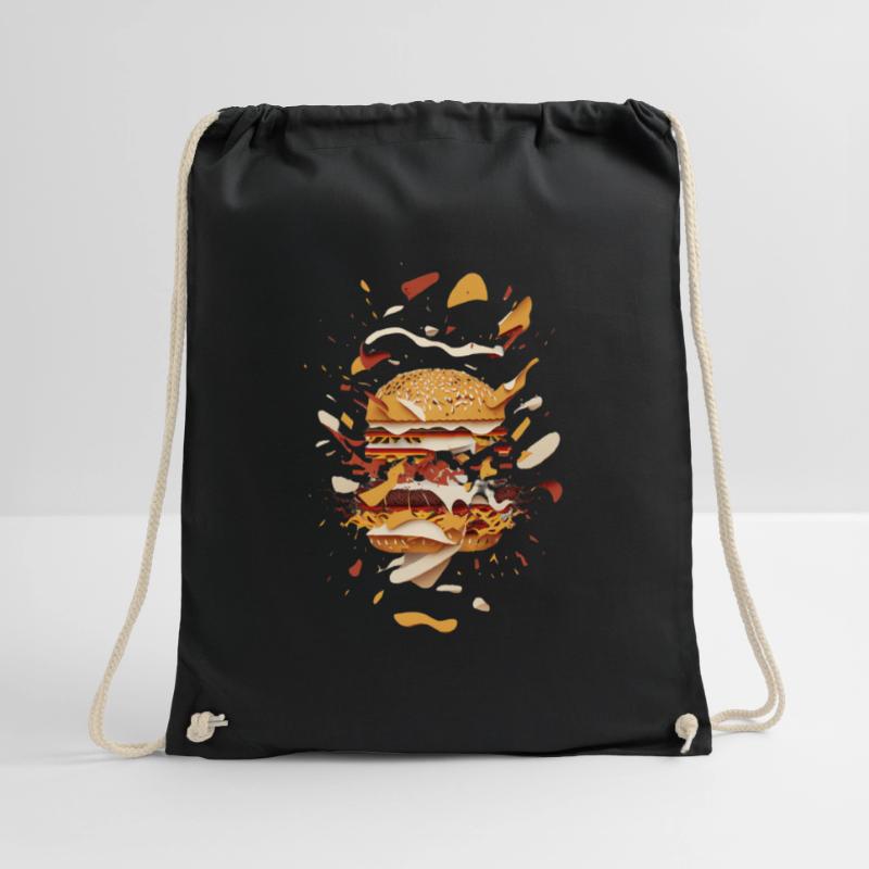 Burger Exploded | Dekonstruierter Burger Turnbeutel