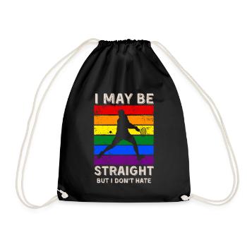Tennis Droits LGBT - Sac de sport léger - noir - Devant