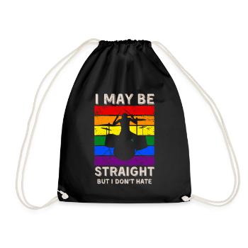 Tambouriner les droits LGBT - Sac de sport léger - noir - Devant