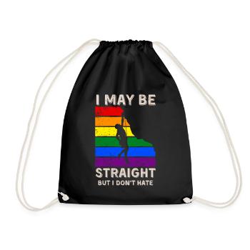 Escalader les droits LGBT - Sac de sport léger - noir - Devant