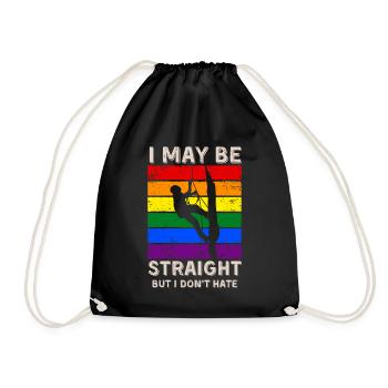 Climbing LGBT Rights - Drawstring Bag - black - Front