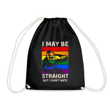 Welding LGBT Rights - Drawstring Bag - black - Front