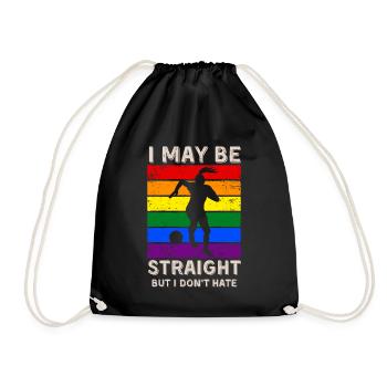 Droits LGBT du football - Sac de sport léger - noir - Devant