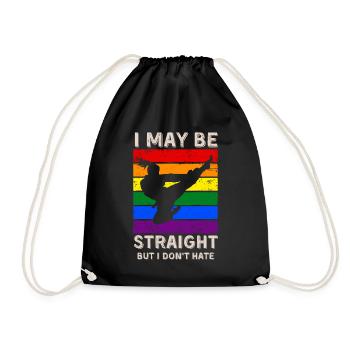 Taekwondo Droits LGBT - Sac de sport léger - noir - Devant