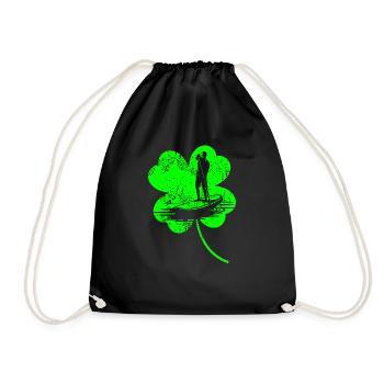 Paddleboard Trèfle de la Saint-Patrick - Sac de sport léger - noir - Devant