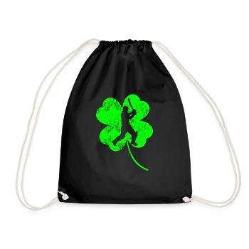Trèfle de la Saint-Patrick de cricket - Sac de sport léger - noir - Devant