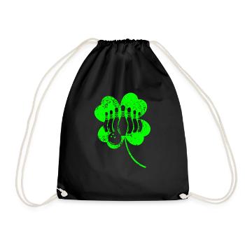 Bowling Trèfle de la Saint-Patrick - Sac de sport léger - noir - Devant