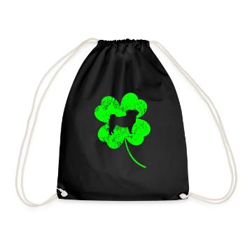 Carlin Saint-Patrick Jour de Shamrock - Sac de sport léger - noir - Devant