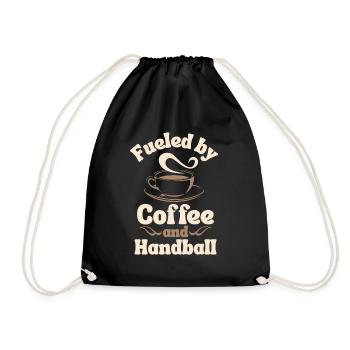 Amateur de café Handball - Sac de sport léger - noir - Devant