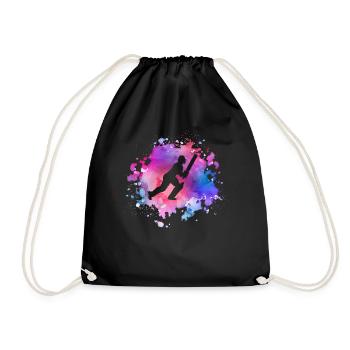 Femmes Cricket Fille - Sac de sport léger - noir - Devant