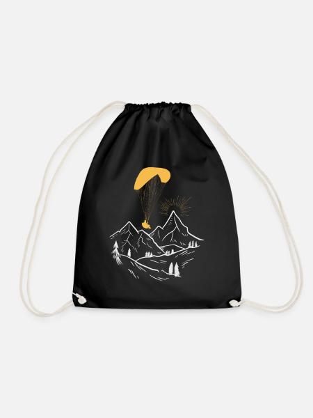 Parapente - Sac de sport léger - noir
