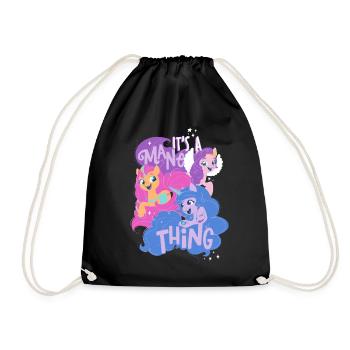 My Little Pony It's A Mane Thing - Turnbeutel - Schwarz - Vorne
