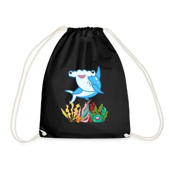 Chemise d’été Hai Fidelity pour petits enfants - Sac de sport léger - noir - Devant