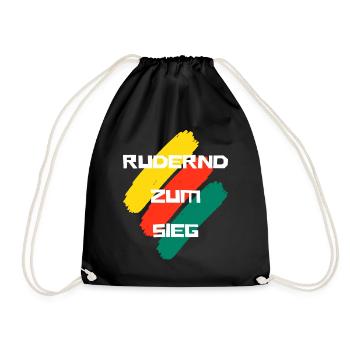 Ramer vers la victoire - Sac de sport léger - noir - Devant