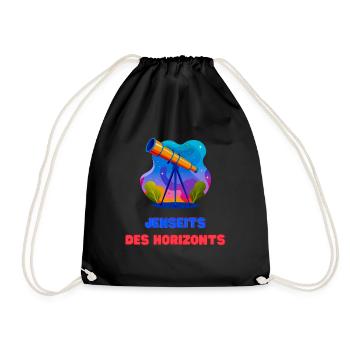 Au-delà de l’horizon - Sac de sport léger - noir - Devant