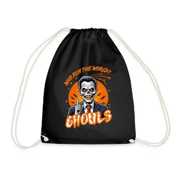 Who Run The World? Ghouls - Drawstring Bag - black - Front