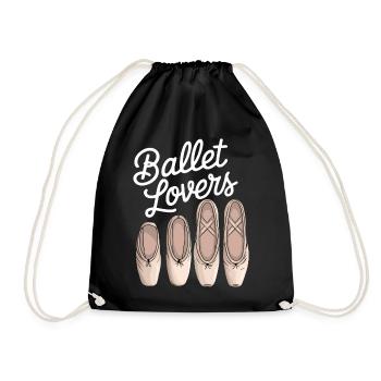 Ballet Lovers Cinq Pantoufles - Sac de sport léger - noir - Devant