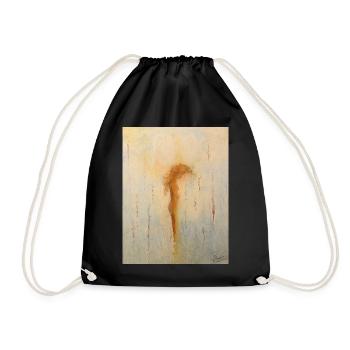 Abstract Feminine Portrait - Drawstring Bag - black - Front
