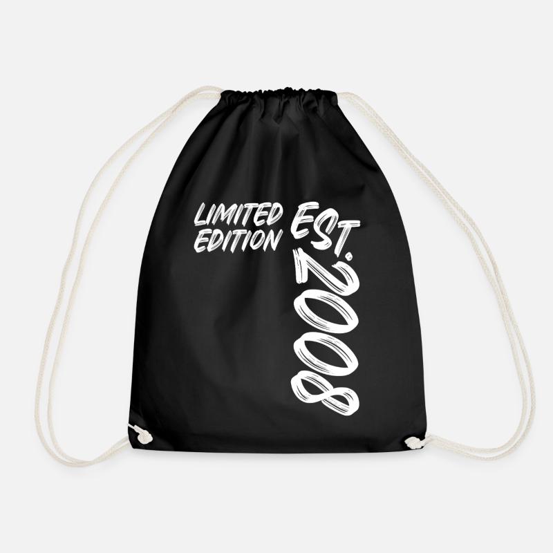 Limited Edition Est. 2008 - Turnbeutel - Schwarz
