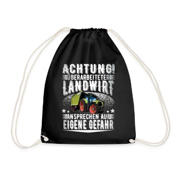 Cultivateur - Sac de sport léger - noir - Devant
